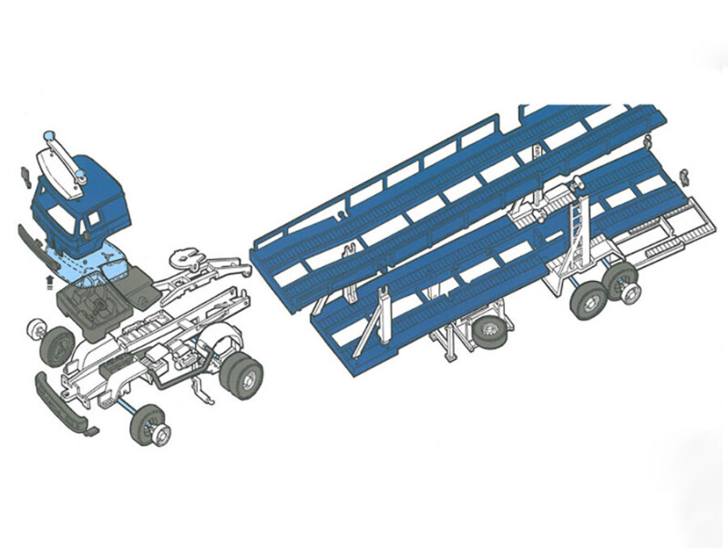 MS 19 Liaz Autotransport 1:48
